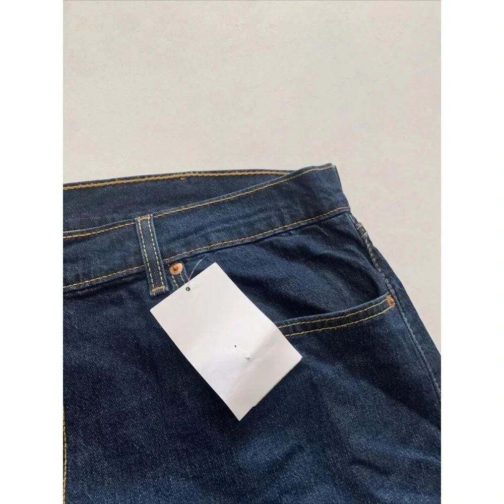 Levi's 505 Men's Blue Regular Fit Straight Leg Jeans Size 40x30 NWT - Picture 5 of 11